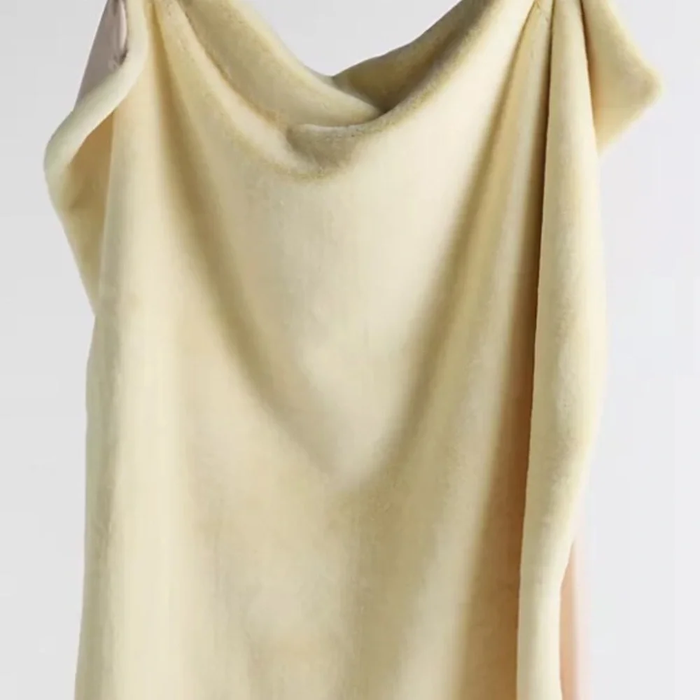 Anthropologie Faux Fur Luxe Blanket Throw NWT